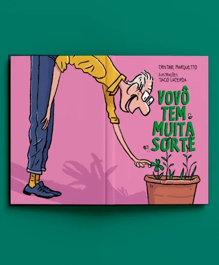Vovô tem muita sorte