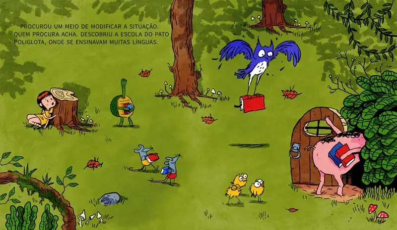 O pato poliglota — imagem 8
